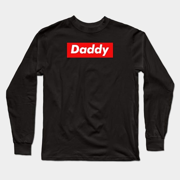 Daddy Long Sleeve T-Shirt by monkeyflip